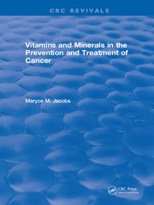 cover image of Vitamins and Minerals in the Prevention and Treatment of Cancer